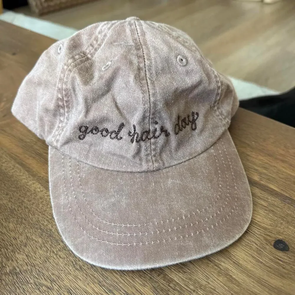 Good Hair Day Embroidered Hat